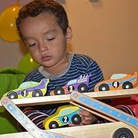 Amazon.com: Melissa & Doug Mega Race-Car Carrier