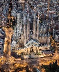 Explore barcelona's sunrise and sunset, moonrise and moonset. City Spotlight Barcelona Spain Gaudi Barcelona Barcelona Travel Spain Travel