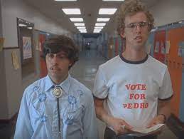 Vote for pedro in napoleon dynamite!all right are reserved and copyrighted by the movie makes. Napoleon Dynamite Cast To Host A Screening And Q A At Detroit S Redford Theatre Gosh The Scene
