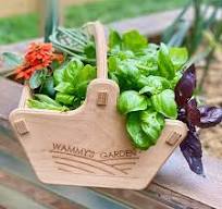 Personalized Garden Basket - 2 sizes - Harvest Basket for Vegetables - Gift  for Gardener
