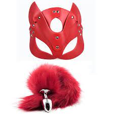Mascot Costumes 40CM Fox Tail Anal Plug With Leather Cat Mask Porn Fetish  BDSM Bondage PU Leather Roleplay Sex Toy For Men Women Gay Soft Silicone  Mini Anal Toy From Westlakestore, $15.15 |