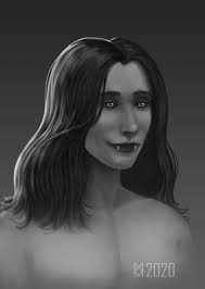 Male Vampire Sculpture Critique