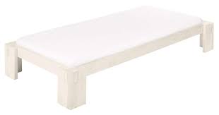 Unsere schicken einzelbetten sorgen für erholsame nächte. Biokinder Dario Bett 90x200 Cm Kiefer Weiss Lasiert