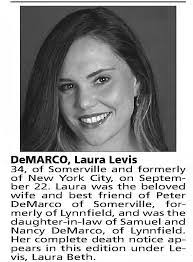 Laura Demarco's Instagram, Twitter & Facebook