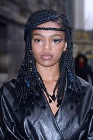 Selah Marley Attending Poiret Show Part Editorial Stock Photo