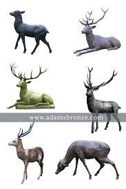 Add character to your garden with dobies range of garden decorations and ornaments. Bronze Stag And Deer Quality Handmade Bronze Statues Fountains Animal Statues Deer Statues Animal Garden Ornaments