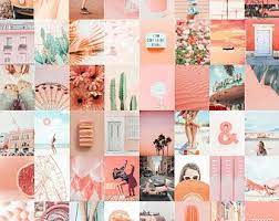 See more ideas about wallpaper, desktop wallpaper, dress your tech. Peach Beach Photo Art Collage Pack In 2021 Print Collage Wall Collage Decor Aesthetic Collage