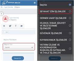 .geliştirilmesi ile vergiler ve harçlar dışında başvuru ücreti alınmaması ilkeleri benimsendi. Seyahat Izin Belgesi E Devlet Nasil Alinir Iste Seyahat Izin Belgesi Almanin Yolu