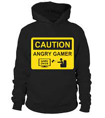 Caution Angry Gamer Gift Idea Shirt Image Music Guitar Sing Art Mugs New Tv Cool Videogames