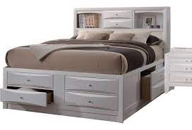 Free shipping for many items! Acme Furniture Ireland Storage White 21700q Queen Bed W Storage Del Sol Furniture Captain S Beds