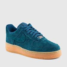 Nike Air Force 1 Black And White Gum Sole Nike Air Force 1 Teal Mid Brown Gum Suede Low Trainer Heels Nike Shoes Jordans Sneaker Boots