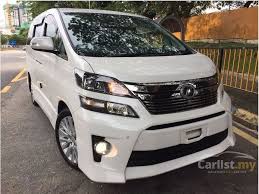 Search for new used toyota vellfire cars for sale in malaysia. Toyota Vellfire 2012 Z Platinum 2 4 In Kuala Lumpur Automatic Mpv White For Rm 220 000 3393865 Carlist My