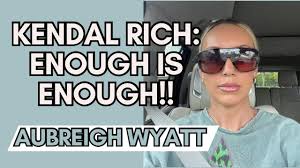 Kendal Rich: Enough is Enough!