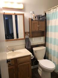 If you have a small bathroom then making use of the vertical space available is a must! Quick Cheap Bathroom Flip