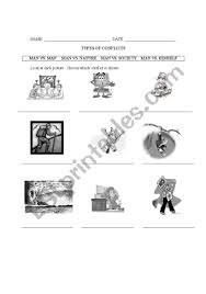 A conflict is a struggle between two opposing forces. English Worksheets Types Of Conflicts In Literature