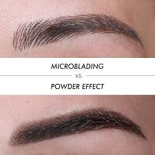It's accomplished by creating a series of fine incisions in the skin throughout the brow. The Difference Between Microblading And Powder Effect Microblading Is The Manual Method Of Depositing Pigme Microblading Eyebrows Microblading Eyebrow Shaping