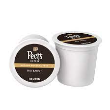 Peet's coffee big bang medium roast coffee pods. Amazon Com Peet S Coffee Big Bang K Cup Coffee Pods For Keurig Brewers Medium Roast 16 Pods Grocery Gourmet Food