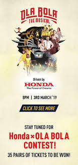 · i have always enjoyed the live experience of musicals. Honda Malaysia Ola Bola Is Undoubtedly One Of The Best Facebook