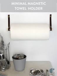Check spelling or type a new query. Make This Minimal Magnetic Towel Bar Paper Towel Holder Diy Towel Holder Paper Towel Holder