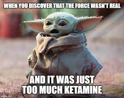 Use this free meme template from star wars the mandalorian to make a custom baby yoda meme to share with your friends. Surprised Baby Yoda Imgflip
