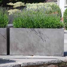 Large rectangular planters outdoor uk. Fresco Large Rectangle Planter Harrod Horticultural