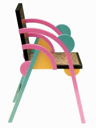From the 1986 memphis/milano collection, this chair represents one of marco zanini's most important designs for memphis. Shlomit Ofir Inspired By Memphis Shlomit Ofir
