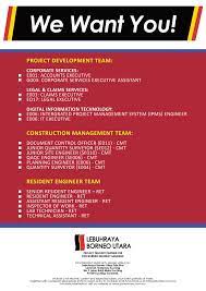 Jalan lintas kalimantan), is a road network on borneo island connecting two malaysian states, sabah and sarawak, with brunei and kalimantan region in indonesia. Jawatan Kosong Pan Borneo Pejabat Tenaga Kerja Kuching Facebook