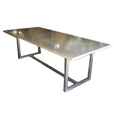 Vue Concrete Dining Table James De Wulf Dining Table Top Concrete Dining Table Stainless Steel Dining Table