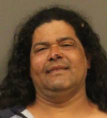 He hit the officer with a rock then ran, thinking he'd get away. He tried  to fight them off, then insisted he had "only thrown a bouncy ball". Then  he started desperately