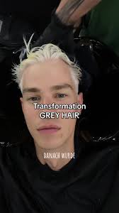 Embracing Grey Hair Transformation for Men
