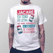 Impeachment é difícil para os covardes; Camiseta Jacare Doppel Store Camisetas De Poeira Das Estrelas