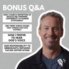 Bonus Q&A #1 is out for December! During this episode @preston.sprinkle  answers your questions