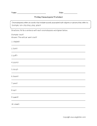 Ixl brings 4th grade language arts to life! Englishlinx Com Onomatopoeia Worksheets