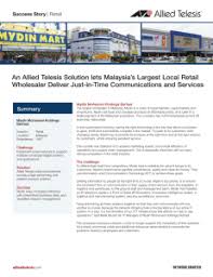 Advancecon holdings bhd's agreement with mydin mohamed holdings bhd to develop a rooftop solar power system at the kuala lumpur (oct 5): Mydin Mohamed Holdings Berhad Malaysia