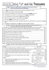 One Click Print Document In 2020 Reading Worksheets King Tut Free Reading Comprehension Worksheets