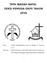 Posted on july 23, 2019 by youthpaulusmatungkas. Tata Ibadah Natal Pemuda Se Gkps Ok