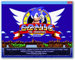 Sonic Simple 3d Engine Download