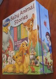 Disney Baby Animal Movie Stories 12 Board Books Book Block Age 10 Months Baby Disney Board Books Baby Animals