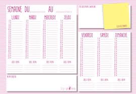 Gratuit Agenda Hebdomadaire A Imprimer Agenda A Imprimer Agenda Hebdomadaire Agenda Journalier