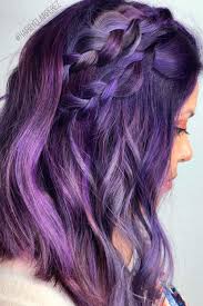 Best purple highlights ideas for women. 35 Unique Purple And Black Hair Combinations Lovehairstyles Com