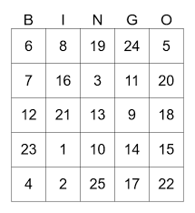 Make free kids bingo cards. Kids Bingo Cards Page 5