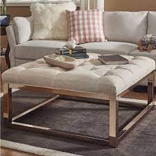 Led furniture 8inch cube light rgb led table lights. Solene Square Base Ottoman Coffee Table Champagne Gold By Inspire Q Bold On Sale Overstock 13470917
