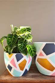 Use soap and a sponge to wash the plastic garden pot, as dust prevents adhesion. 35 Super Creative Painted Flower Pots For 2021 Crazy Laura
