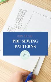 1) roughly cut around your pattern pieces using paper scissors, an inch or so outside the lines of the largest size, leaving all sizes intact. How To Use Pdf Sewing Patterns Everything You Need To Know To Get Started Cashmerette