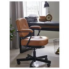 alefjall bureaustoel grann goudbruin ikea bureaustoel bureaustoel makeover kantoorstoel