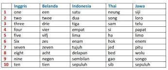 Nah, dalam bahasa sunda, kata kerja memberikan itu disebut dengan mahugi/mahogi. Bilangan Bahasa Jawa Is Very Difficult Kompasiana Com