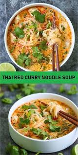 Yes You Can Have Thai Takeout Right At Home This Soup Is Packed With So Much Flavor With Bites Of Tender Chicken Thai Essen Essensrezepte Nudelsuppe Rezept