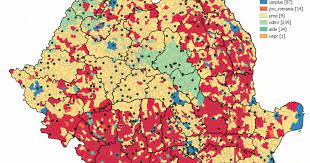 Aici poti gasi harta romaniei orase ce te va ajuta sa inveti mai repede localizarea oraselor din romania. Cum S A Colorat Harta Romaniei De La Comune Si PanÄƒ La JudeÅ£e DupÄƒ Alegeri Oltenia Etern Fief Psd Transilvania E GalbenÄƒ Usr Plus La Marea NeagrÄƒ