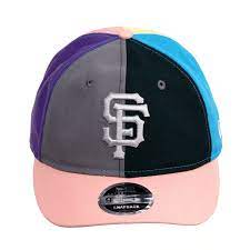Exclusive New Era 9fifty San Francisco Giants Retro Crown Hat Graphi Hat Club Crown Hat San Francisco Giants Pink Visor