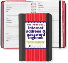 The Personal Internet Address Password Log Book Password Organizer Password Books Password Keeper